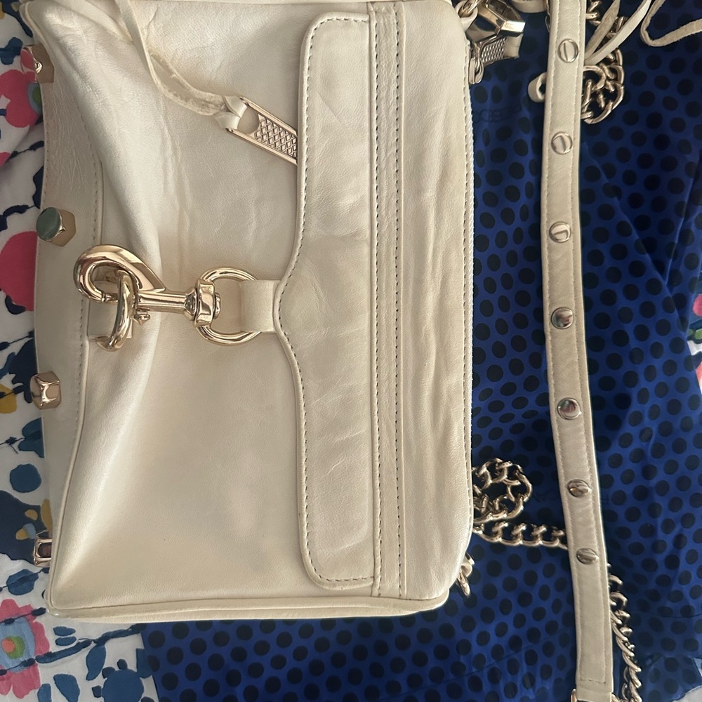 Rebecca Minkoff Cream Crossbody Bag
